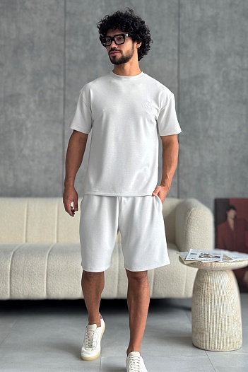 Мужской серый костюм Loro Piana   