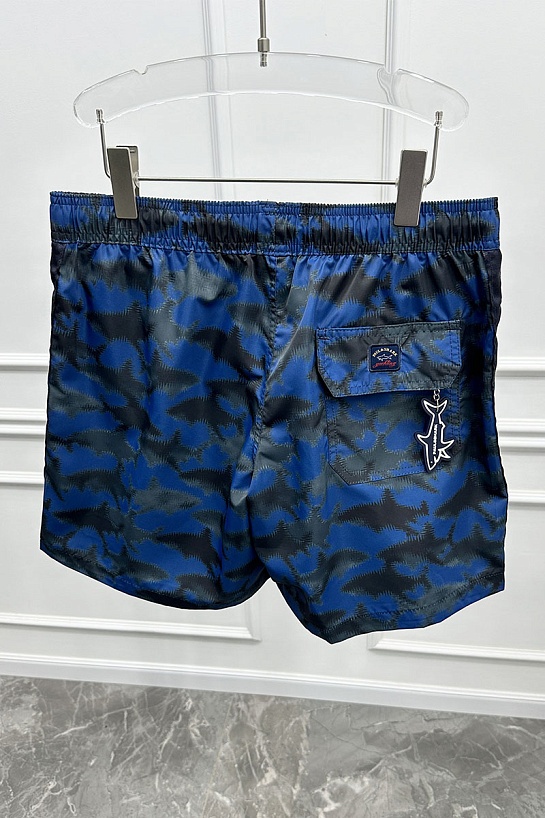 Мужские шорты Paul & Shark blurred shark - Blue / Black