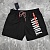 Мужские чёрные шорты Tommy Hilfiger logo-print