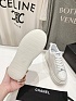Женские кожаные кроссовки Chanel