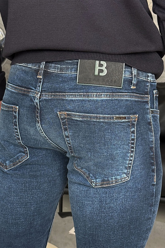 Мужские синие джинсы Hugo Boss