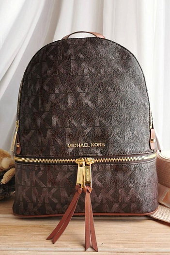 Кожаный рюкзак Michael Kors 33x28 см (2 расцветки)   
