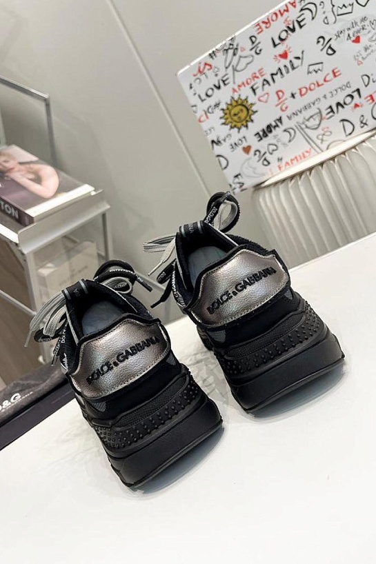 Комбинированные кроссовки Dolce & Gabbana Space - Grey