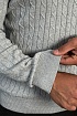 Мужской джемпер Polo Ralph Lauren cable-knit - Light Grey