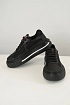 Комбинированные кроссовки Prada logo-stripe - Black