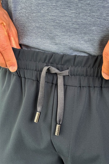 Мужские тёмно-синие штаны Zegna   