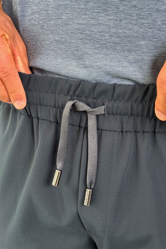 Мужские тёмно-синие штаны Zegna