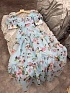 Женское синее платье Zimmermann Floral all-over