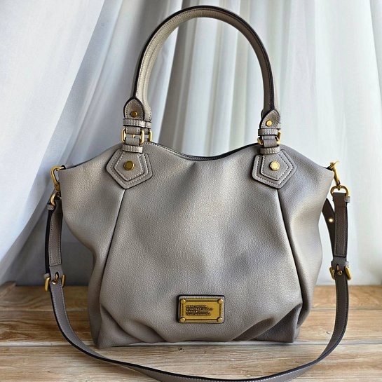 Женская сумка Marc Jacobs The Fran 43x28 см - Grey