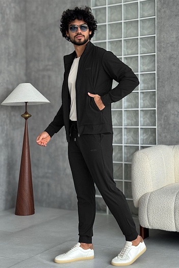 Спортивные штаны Hugo Boss чёрного цвета   