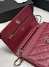 Кожаная сумка Chanel Wallet on Chain premium 19x12x4 см