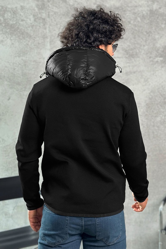 Куртка с вязаными рукавами Moncler