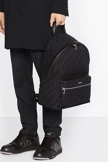 Рюкзак Dior Rider Premium 30x42x15 см - Black   