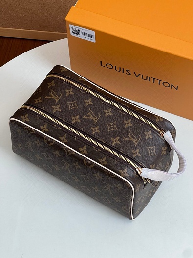 Кожаный несессер Louis Vuitton Dopp Kit Premium 28x15x16.5 см   