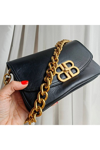 Кожаная сумка Balenciaga 23x12 см   