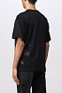Чёрная футболка Burberry Stifford graphic-print