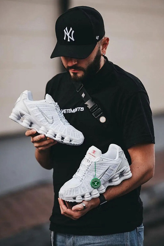 Кроссовки Nike Shox TL - White