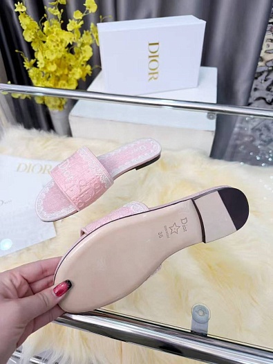 Женские шлёпанцы Dior Dway   