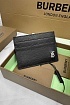 Кожаный кардхолдер Burberry Premium 10x7 см