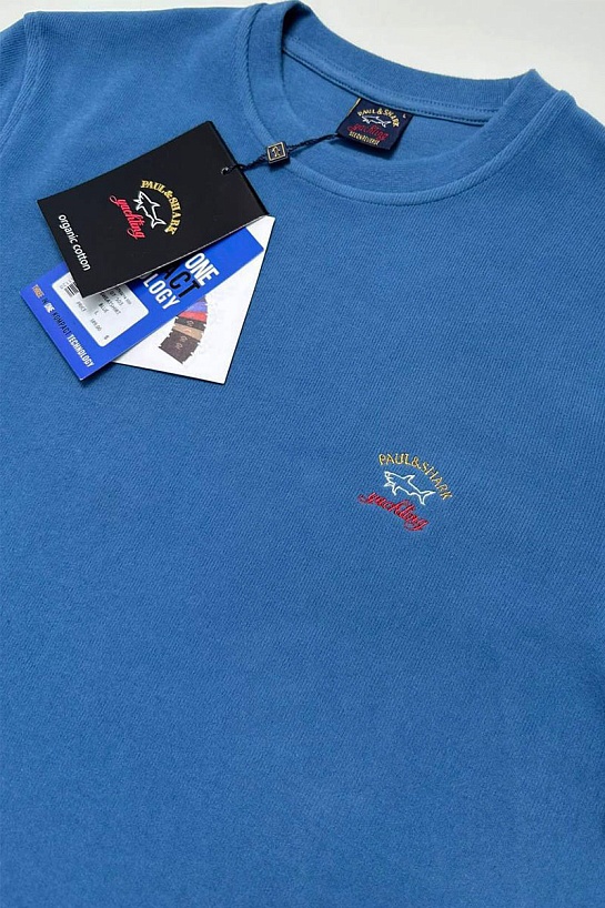 Мужской синий свитшот Paul & Shark