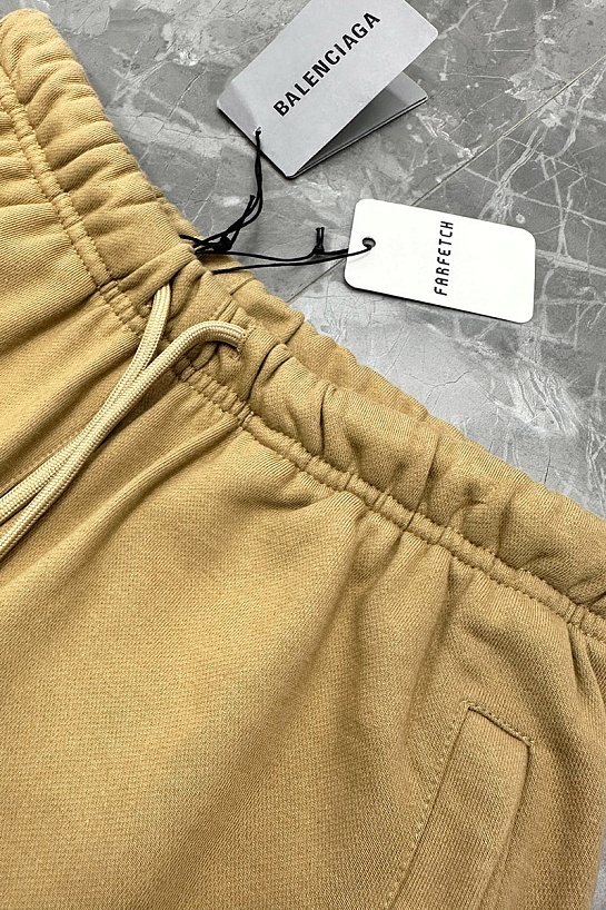 Мужские бежевые шорты Balenciaga x Nasa Apollo