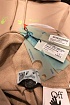 Мужское бежевое худи Off-White Marker Arrow