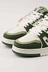 Кожаные кроссовки Louis Vuitton Trainer - White / Green