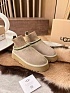 Женские замшевые ботинки UGG Tazz Platform - Brown