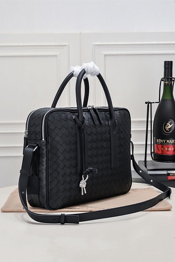 Кожаный портфель Bottega Veneta Premium 39x29x9 см   