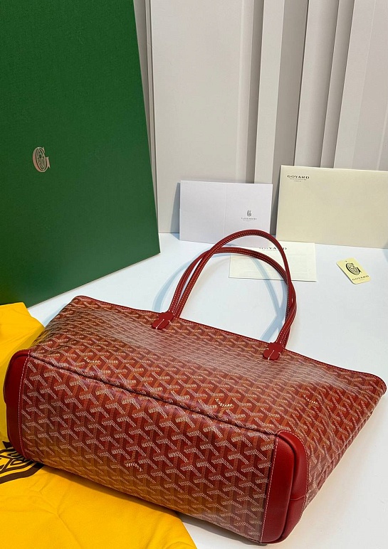 Кожаная сумка Goyard Artois premium 31x24x15 см