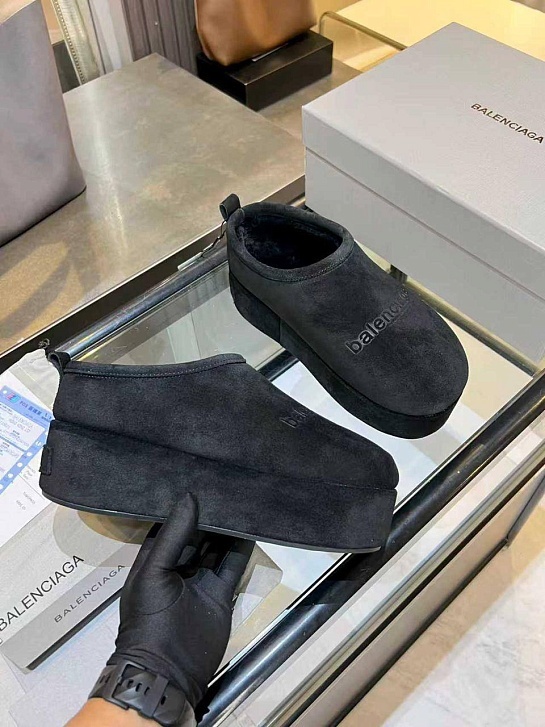 Женские ботинки сабо Balenciaga Alaska 55 premium - Black