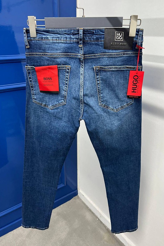 Мужские синие джинсы Hugo Boss