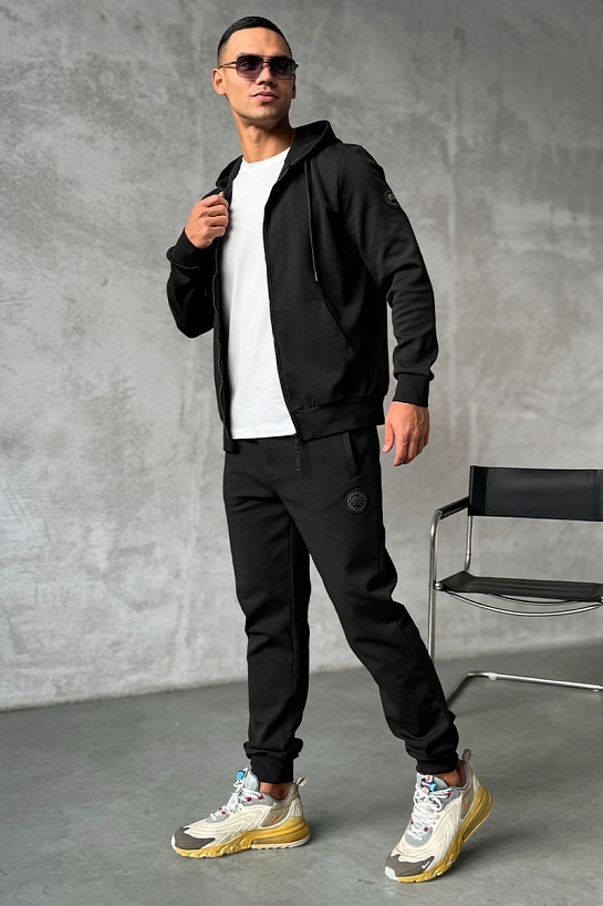 Мужские спортивные штаны Canada Goose чёрного цвета