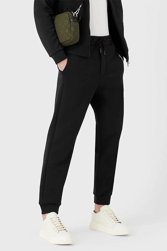 Чёрные спортивные штаны Giorgio Armani