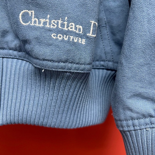 Мужская синяя куртка Dior Premium