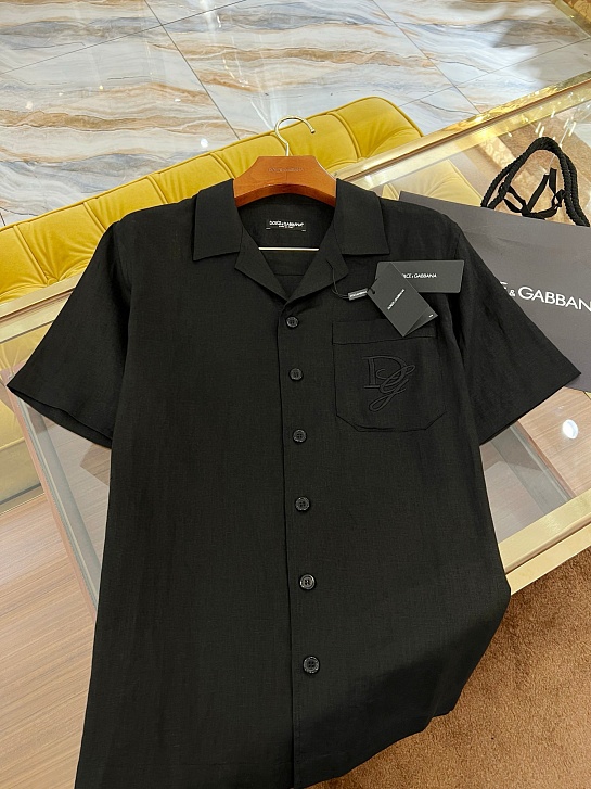 Льняная рубашка Dolce & Gabbana Premium
