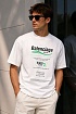 Оверсайз футболка Balenciaga Recycle - White