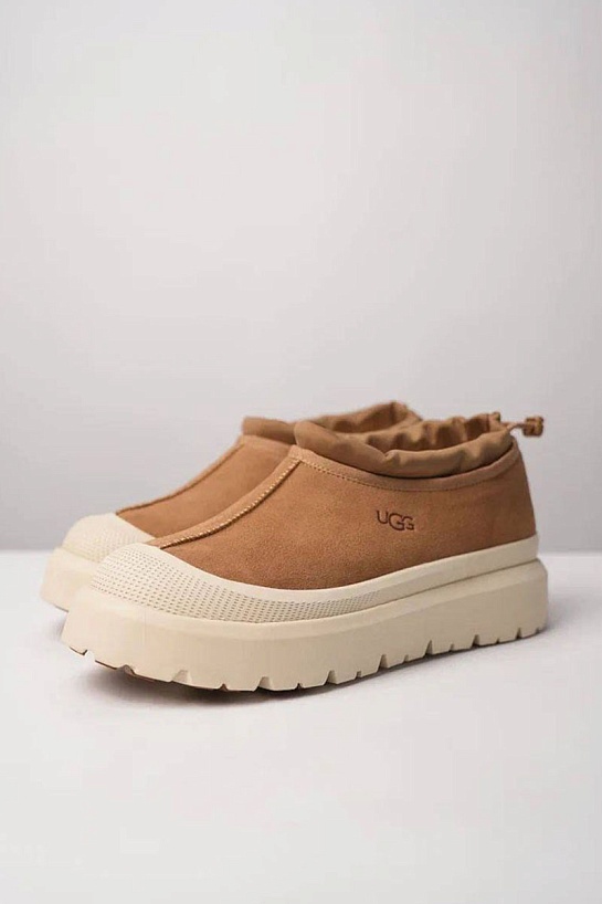 Ботинки с мехом UGG Tasman Weather Hybrid - Chestnut