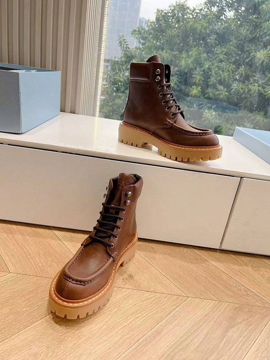 Женские ботинки Prada Premium