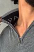 Мужской серый джемпер Paul & Shark zip-up