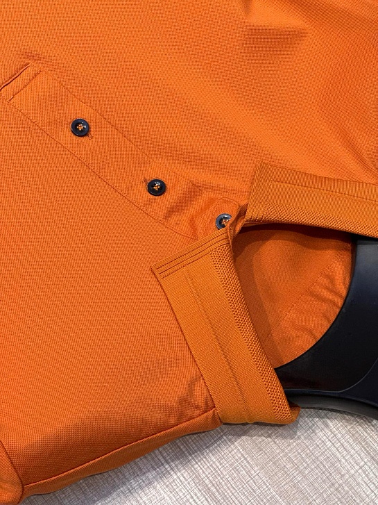 Мужское поло Hermes Premium - Orange