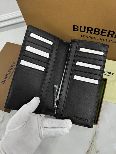 Кожаный бумажник Burberry Premium 19x10x2.5 см   