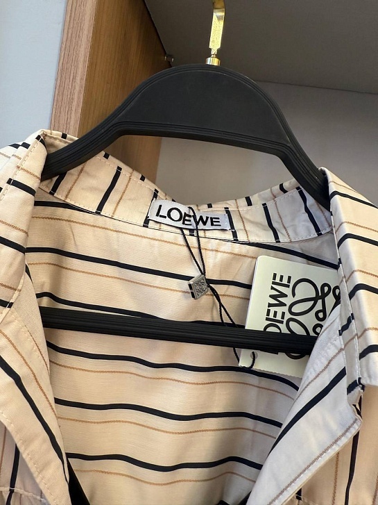 Женская рубашка в полоску Loewe