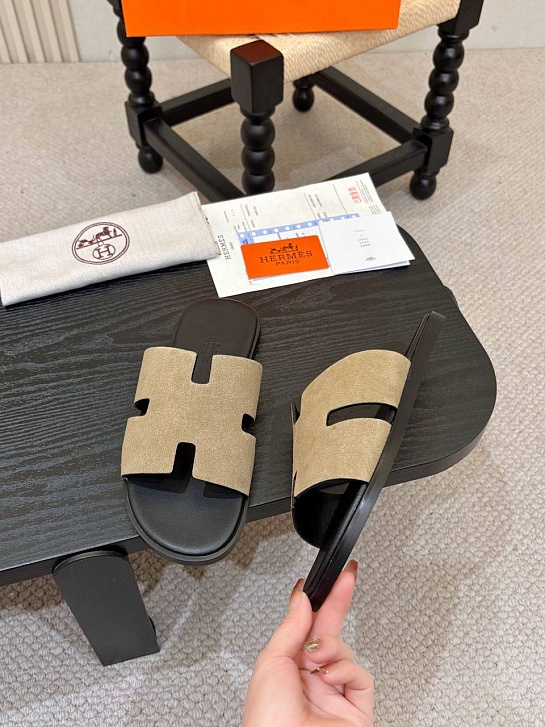 Мужские шлёпанцы Hermes Izmir