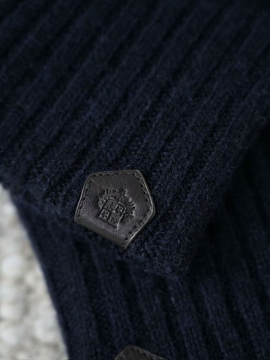 Кашемировые перчатки Loro Piana premium - Dark Blue   