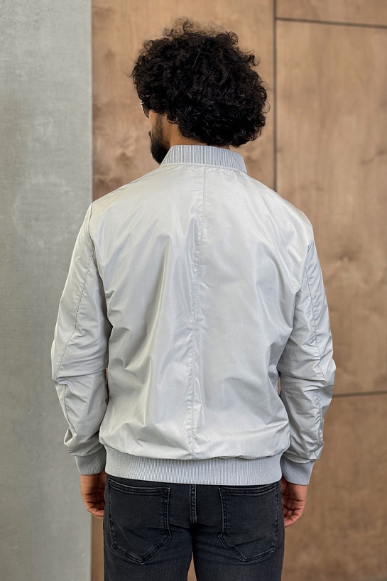 Мужской серый бомбер Роlо Ralрh Lаurеn