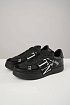Кожаные кроссовки Valentino VL7N low-top - Black