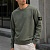 Мужской свитшот зелёного цвета Stone Island Compass-patch