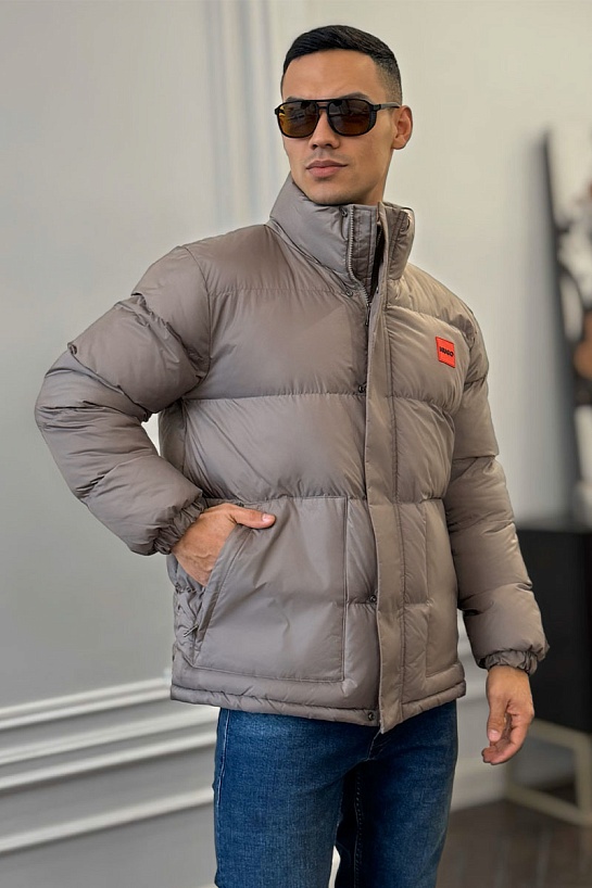 Мужская бежевая куртка Hugo Boss Balto