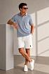 Мужские шорты Burberry TB - White
